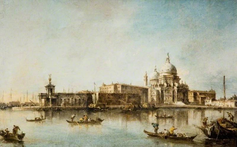 Veduta di Santa Maria della Salute - Baltimore Museum of Art